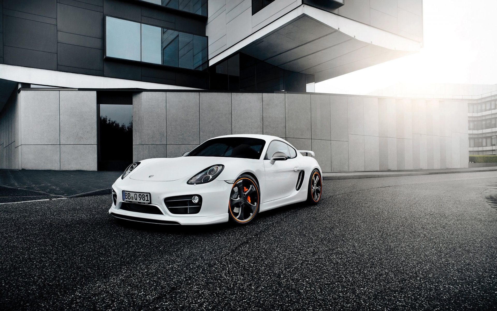 porsche cayman techart messa a punto porsche bianco