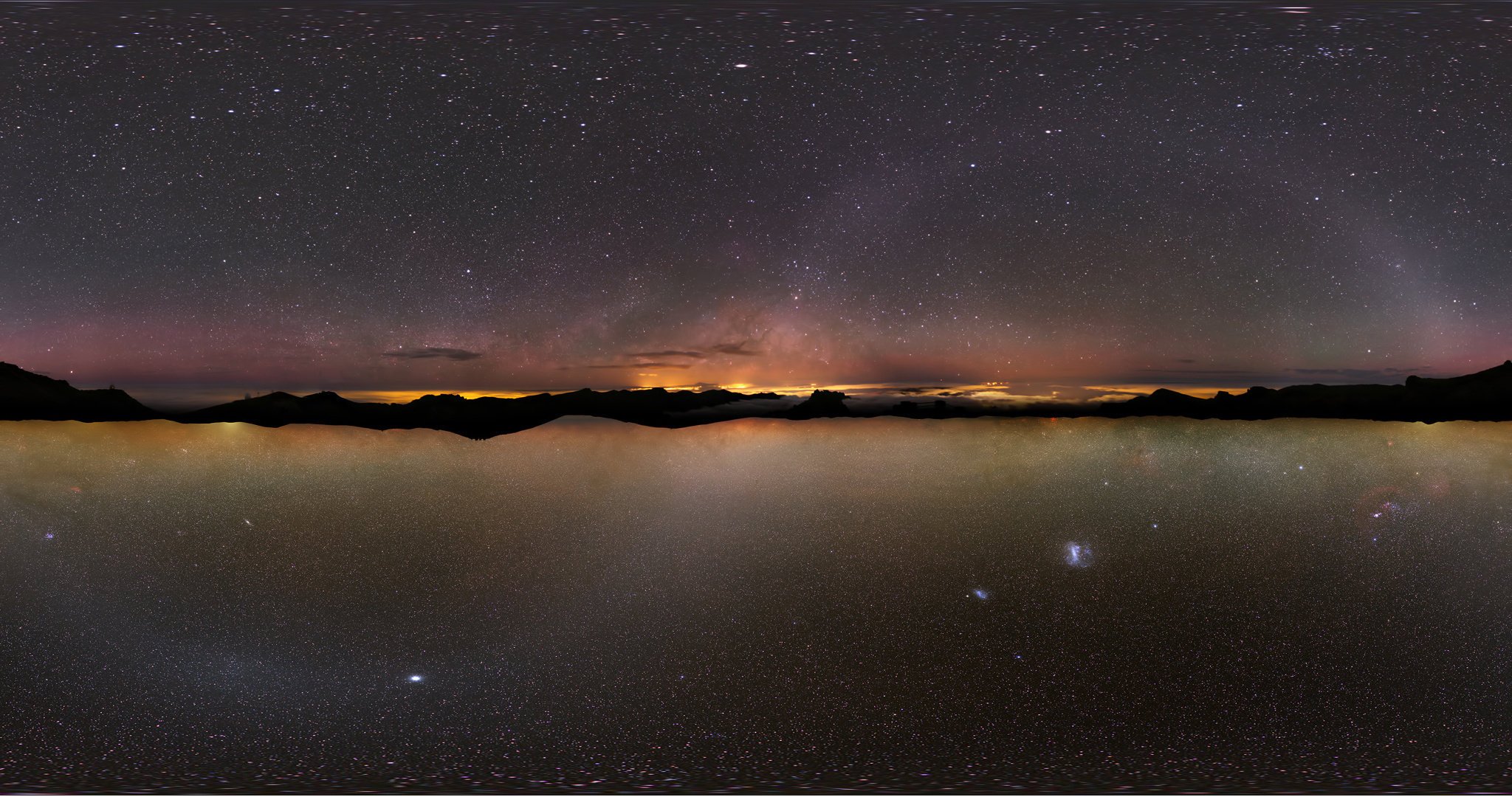 canaries ciel ostrava étoiles voie lactée