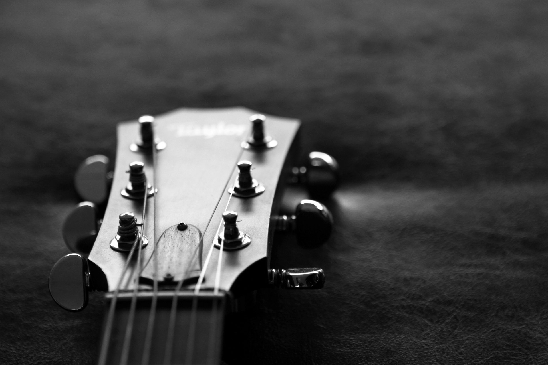 guitarra blanco papel pintado diapasón negro