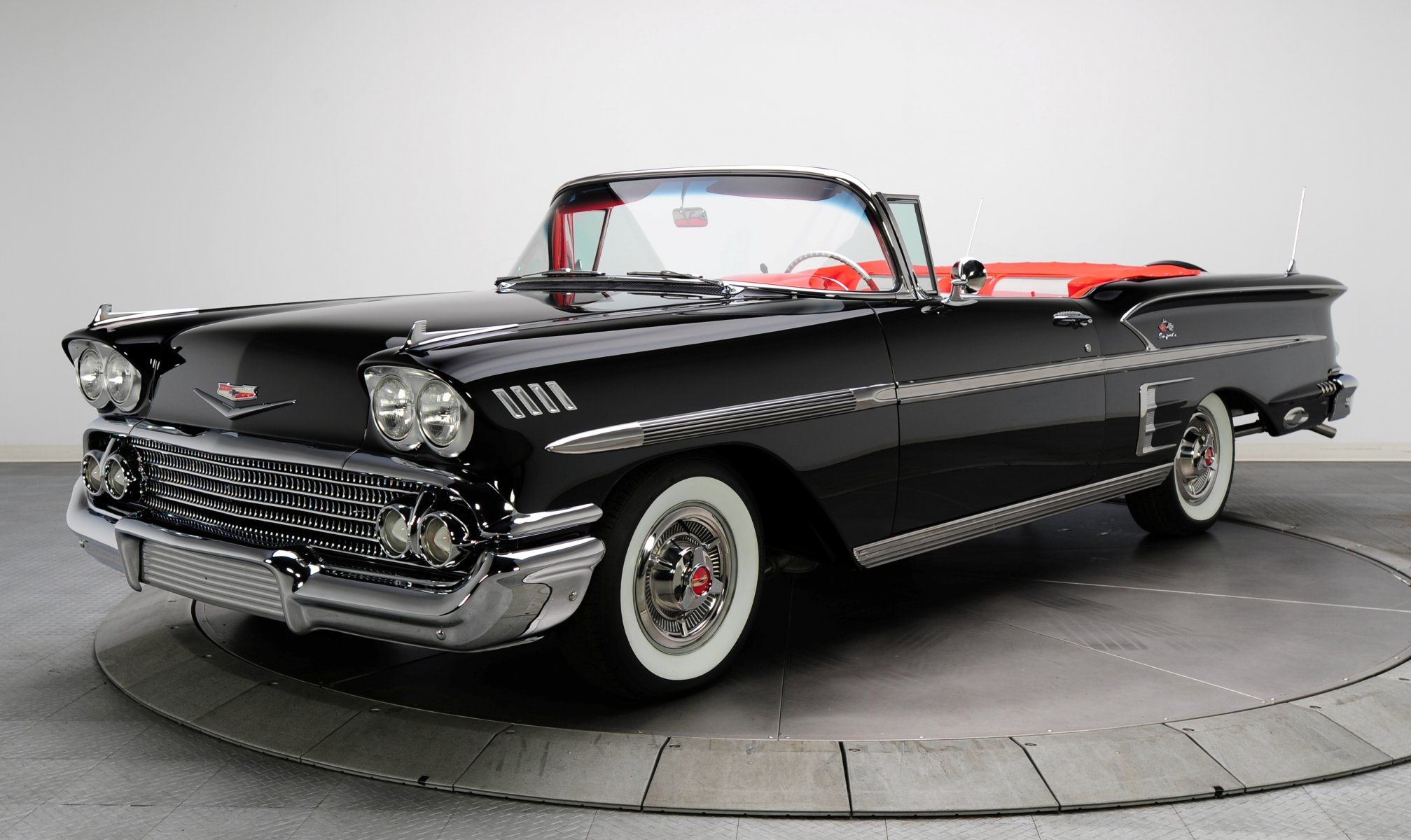 chevrolet impala cabrio retro 1958