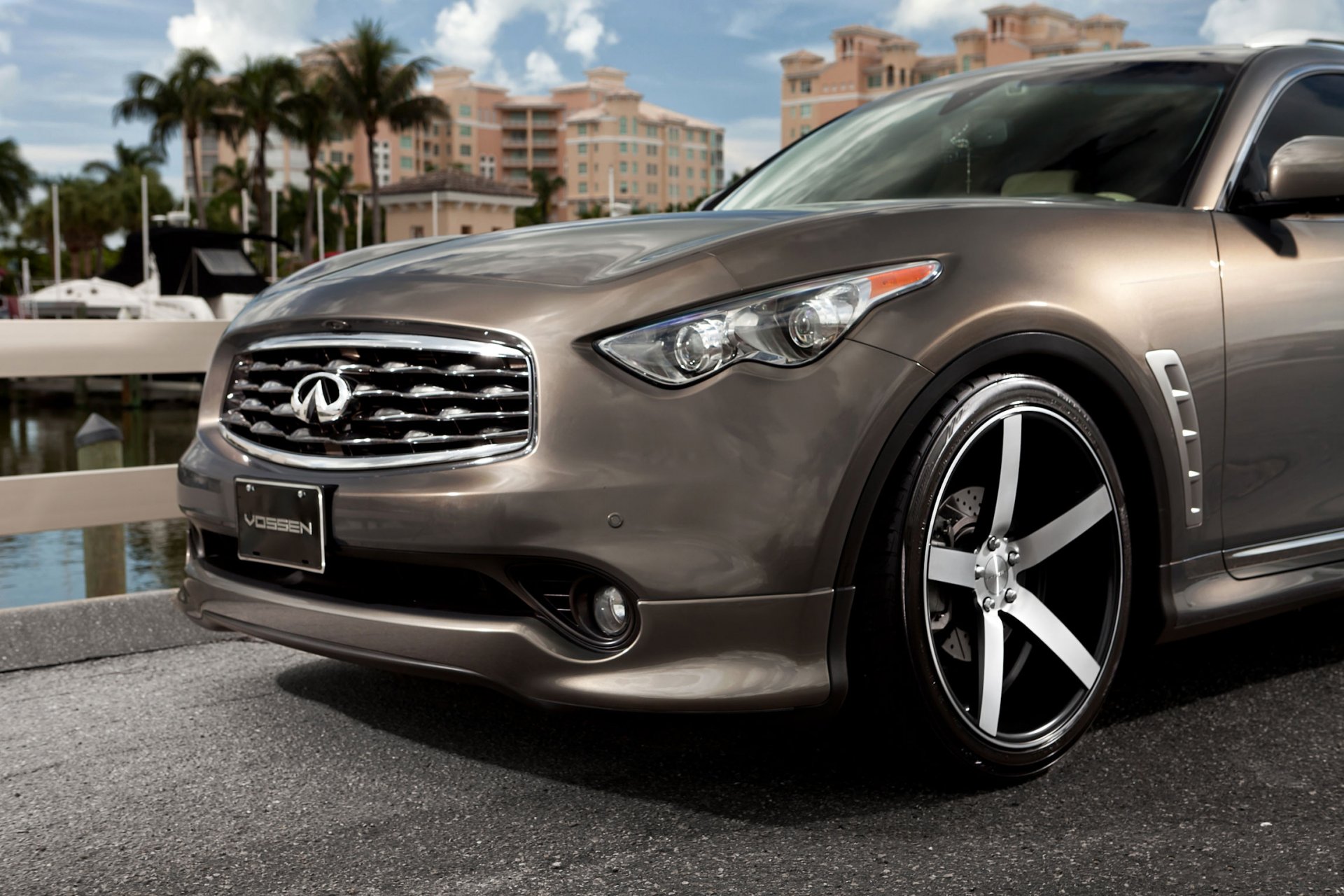 infiniti fx car machinery tuning palm pier