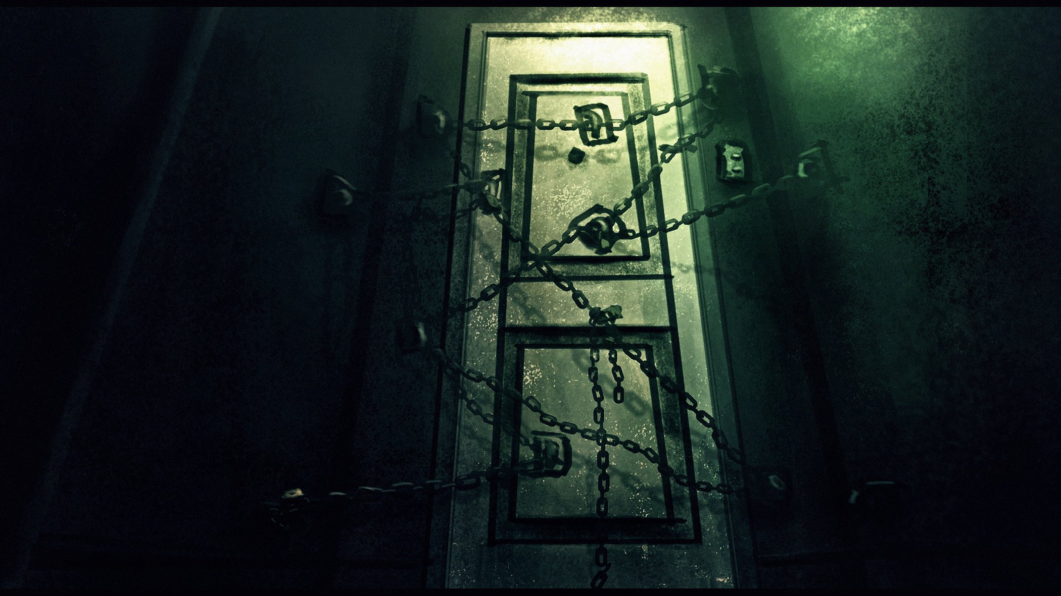 horror the door silent hill 4 game room