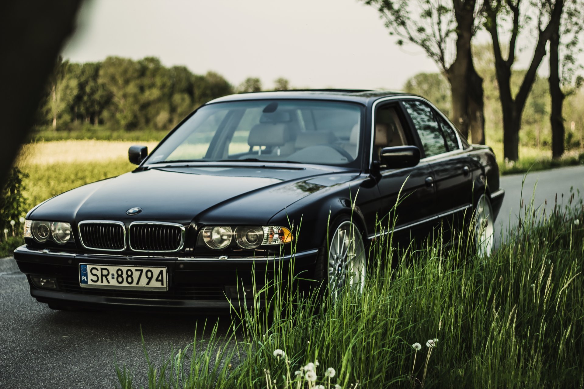 bmw e38 boomer bmw negro clásico