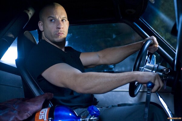 Actor starring in the movie Fast and Furious