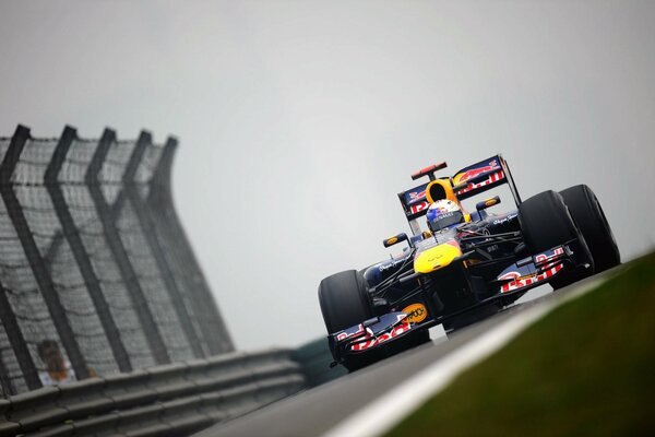 El deportivo Sebastian Vettel en las carreras