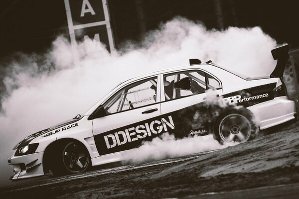 Taczka do driftu Mitsubishi Evolution