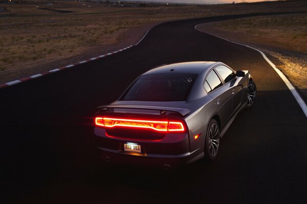 Adoroga in the USA. Challenger rear lights