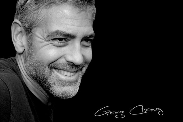 Schönes Foto von George Clooney