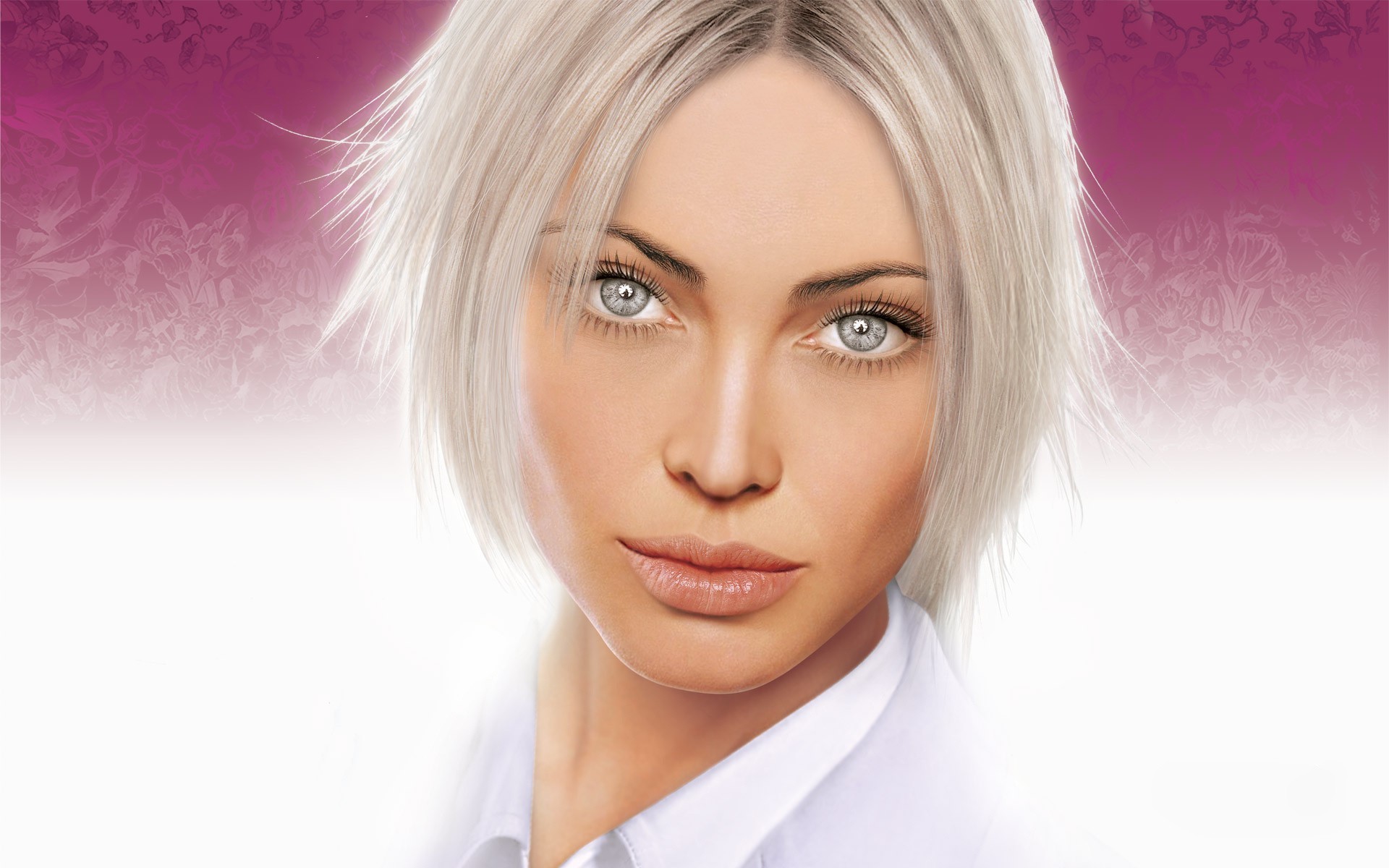 blonde vue portrait