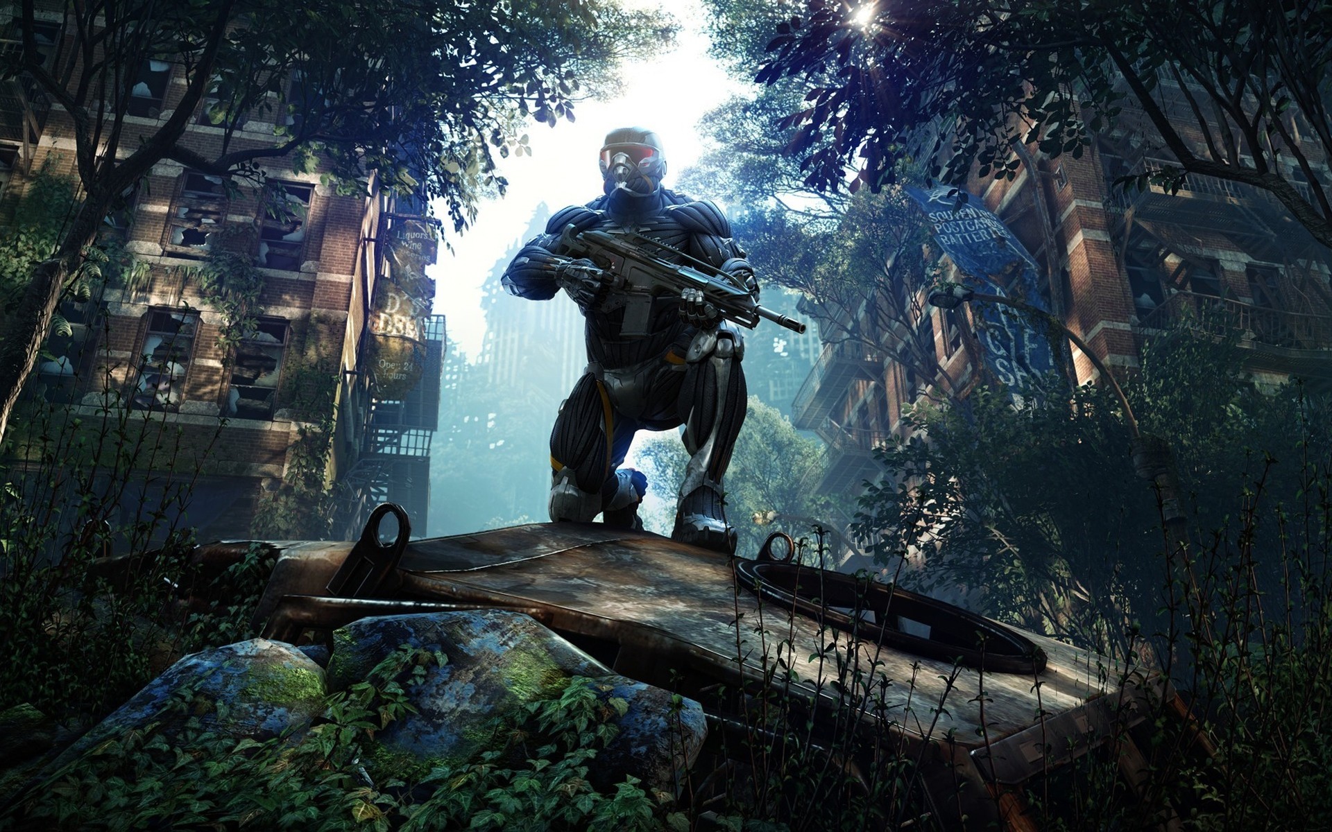 armi sparatutto crysis nanosuit guerrieri crytek