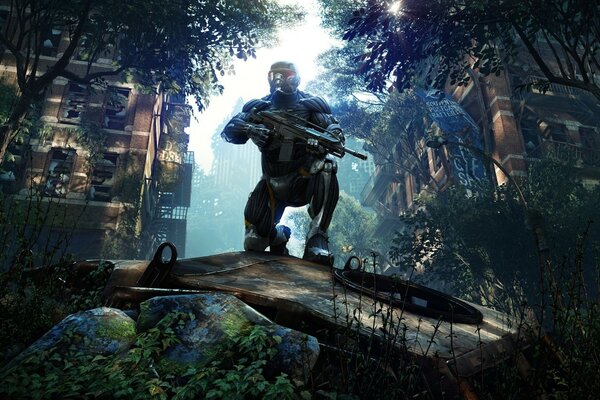 Нанокостюм воина crytek crysis