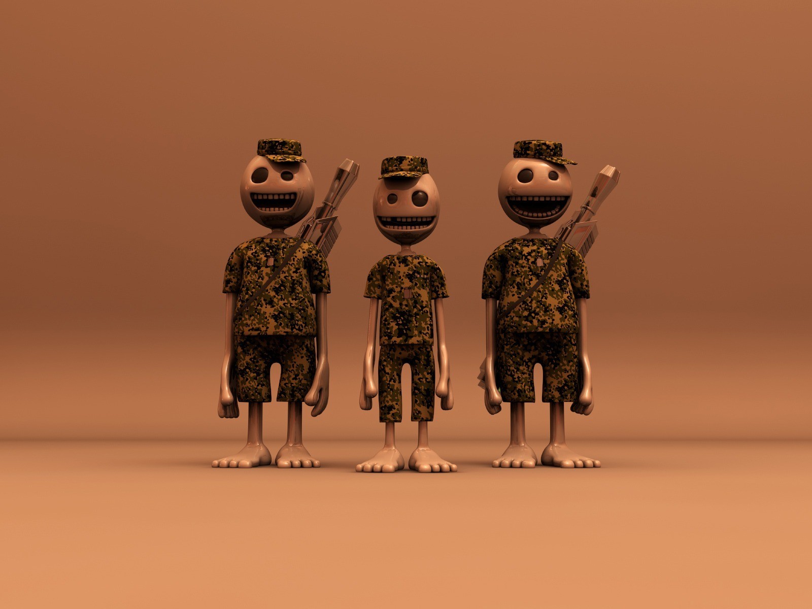 army soldiers little men