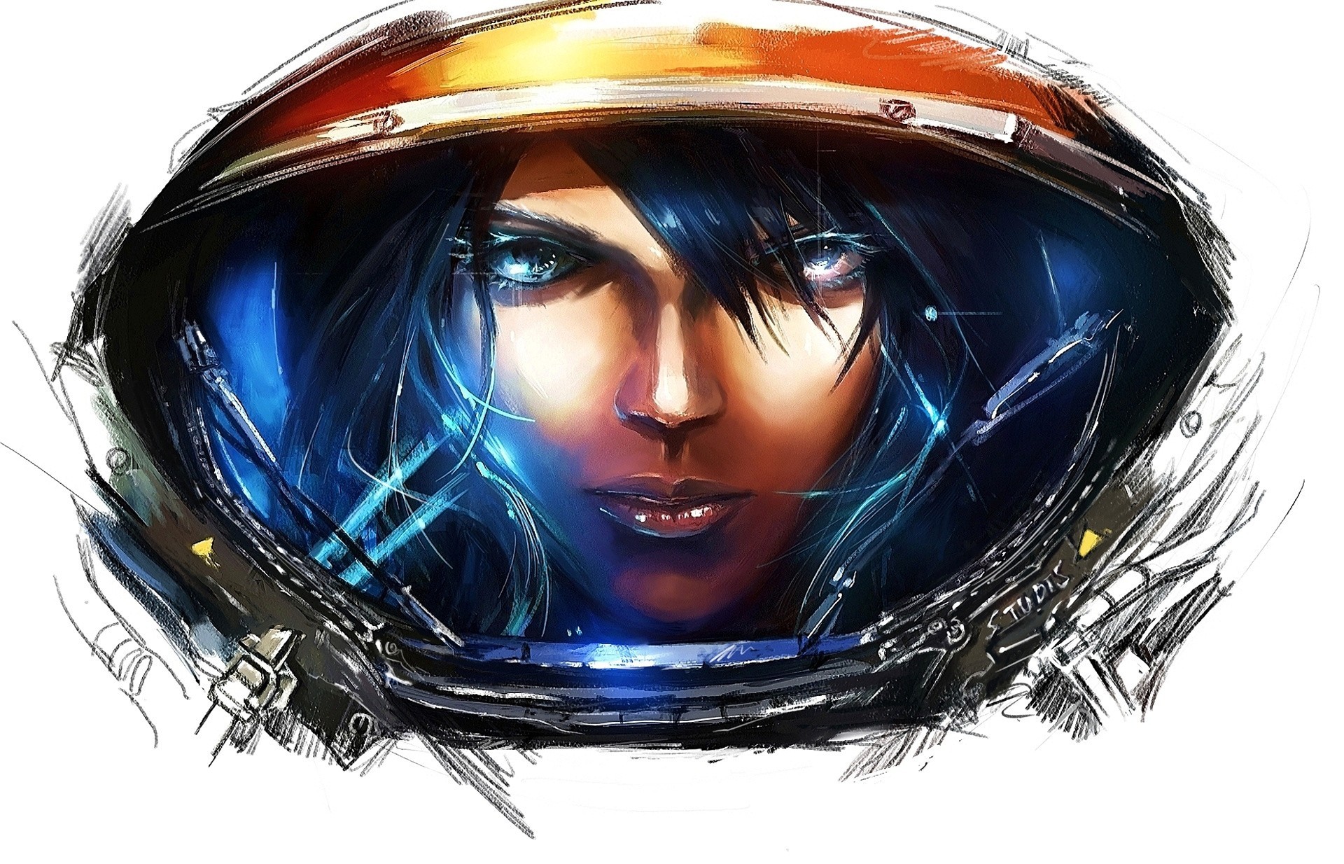 ragazza arte giochi starcraft 2 starcraft