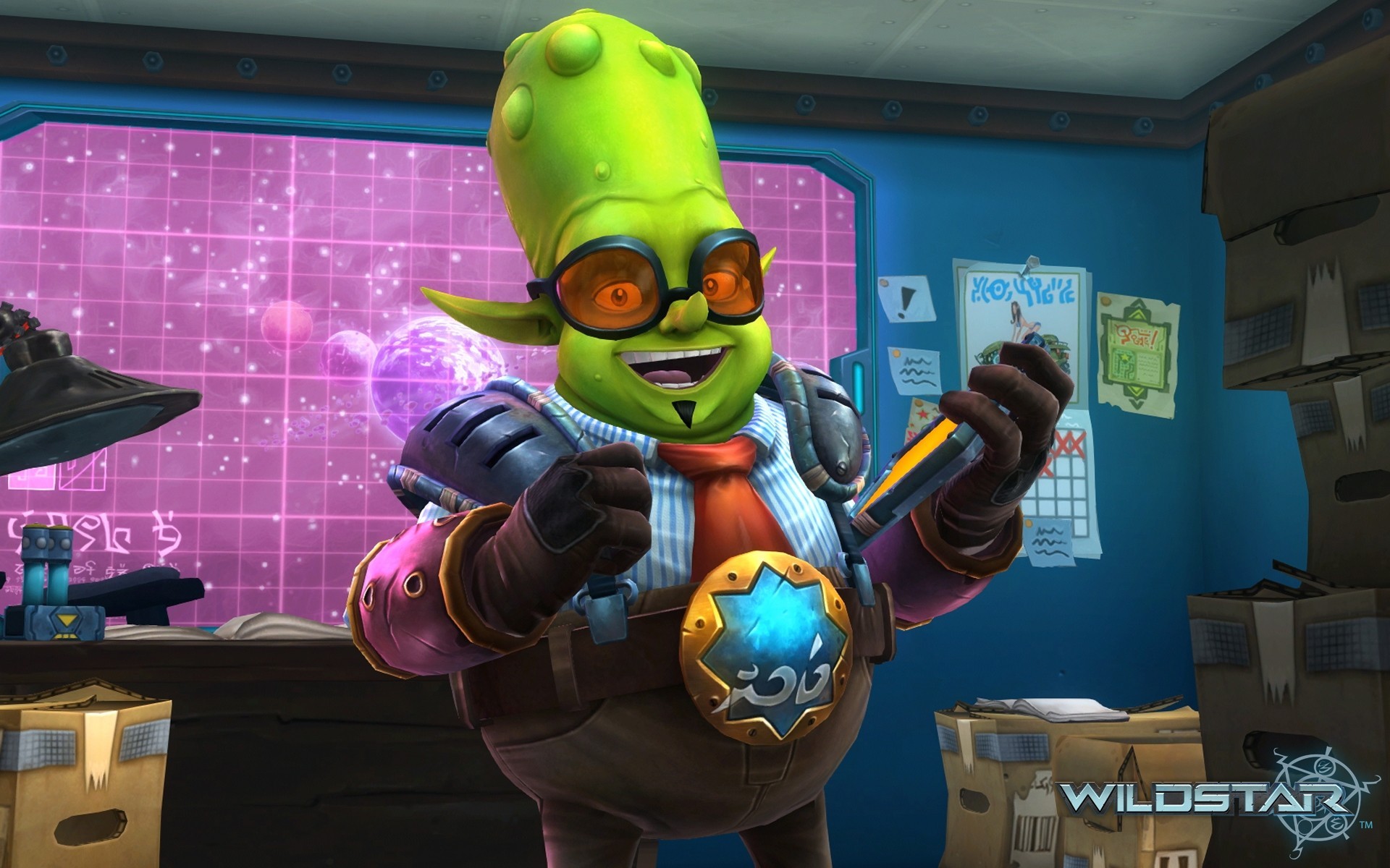 goblin fantasía mmorpg espacio wildstar