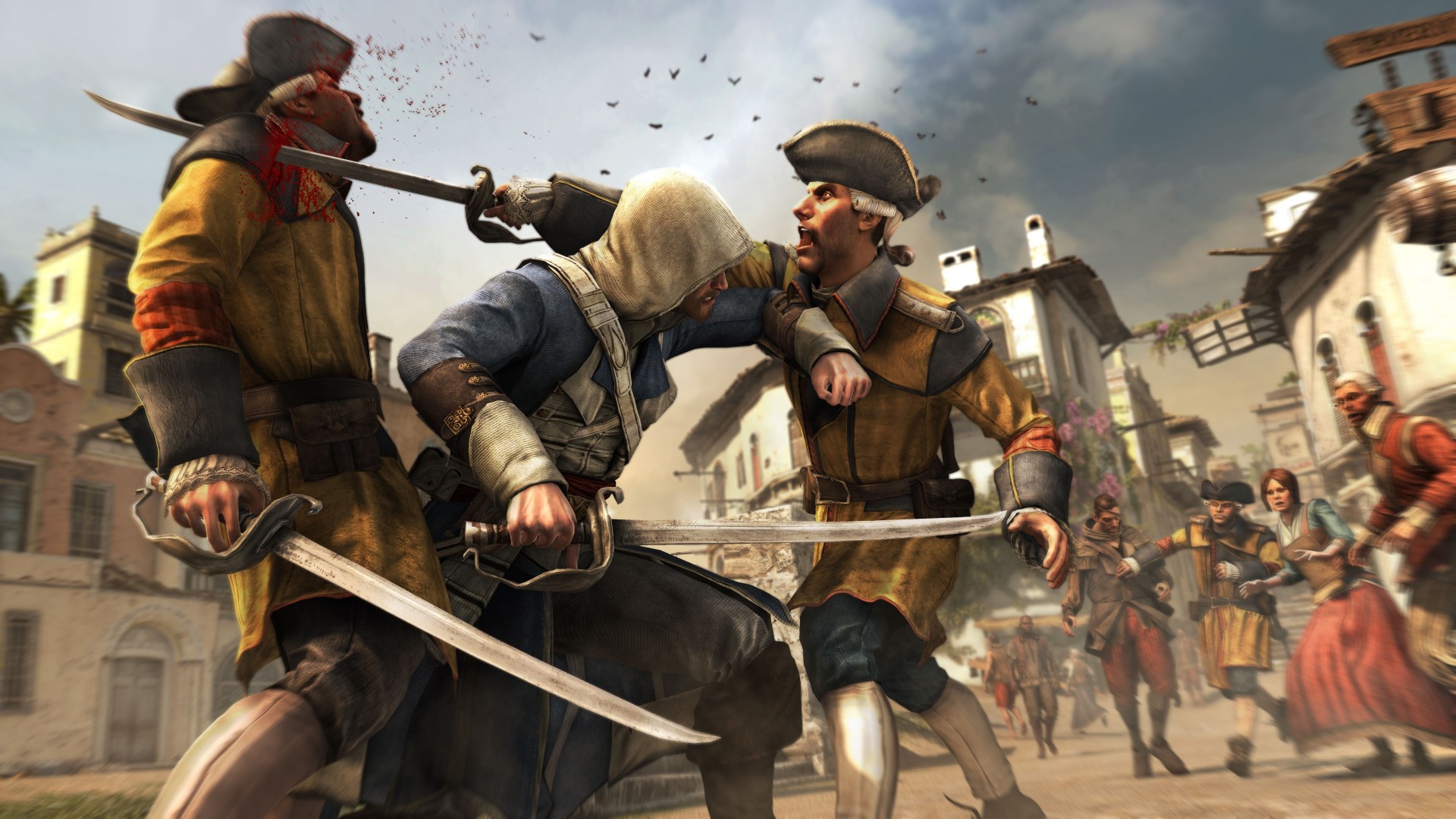 assassins creed guerrier combat