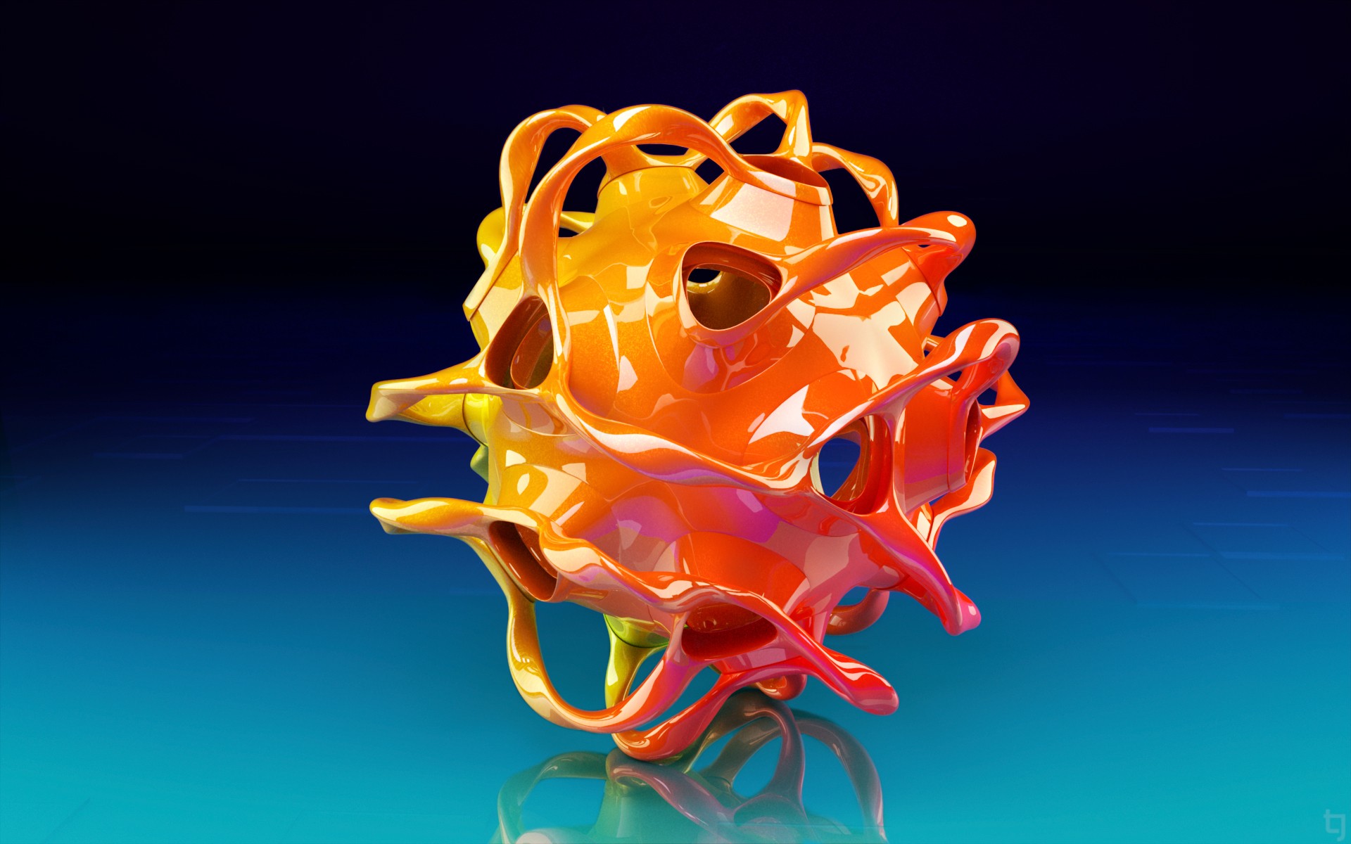 3d cellule virus