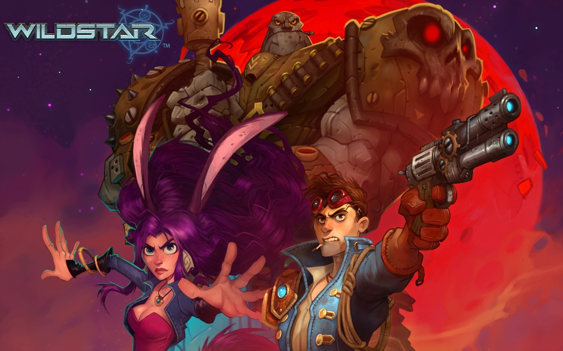 фантазии mmorpg космос wildstar