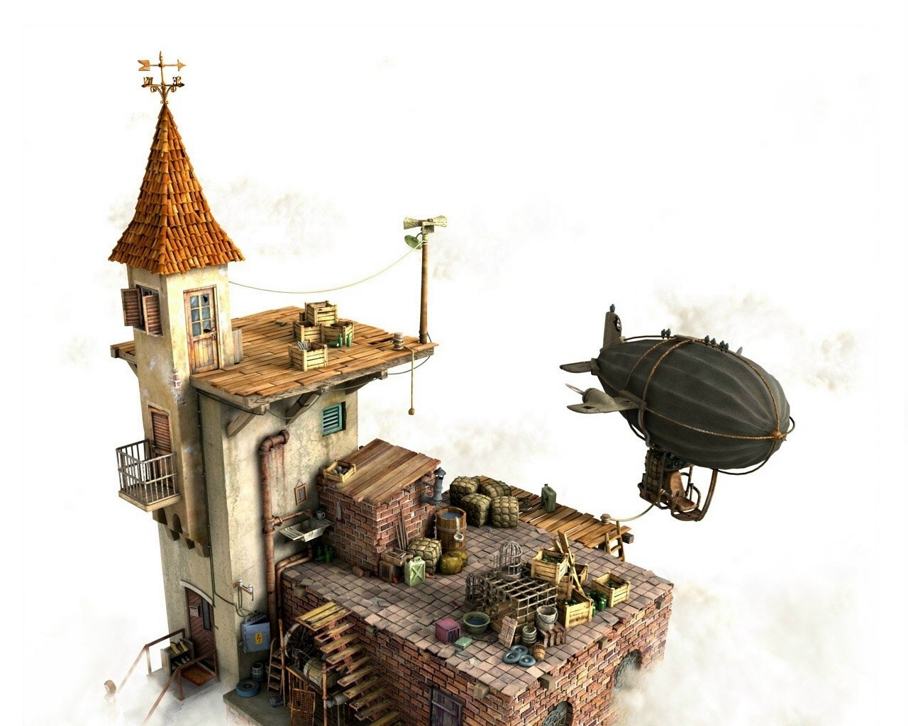 house yard airship