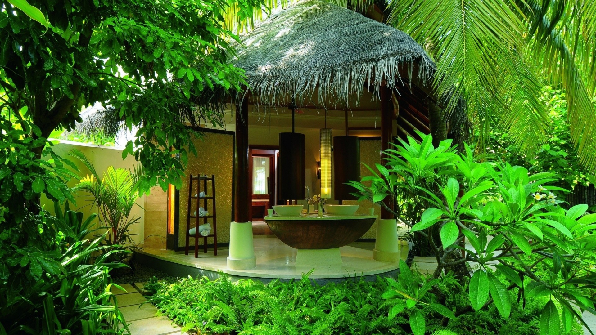 pa jungle palm bungalow sports hotel