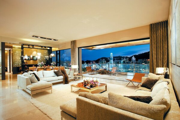 Luxury penthouse in Hong Kong