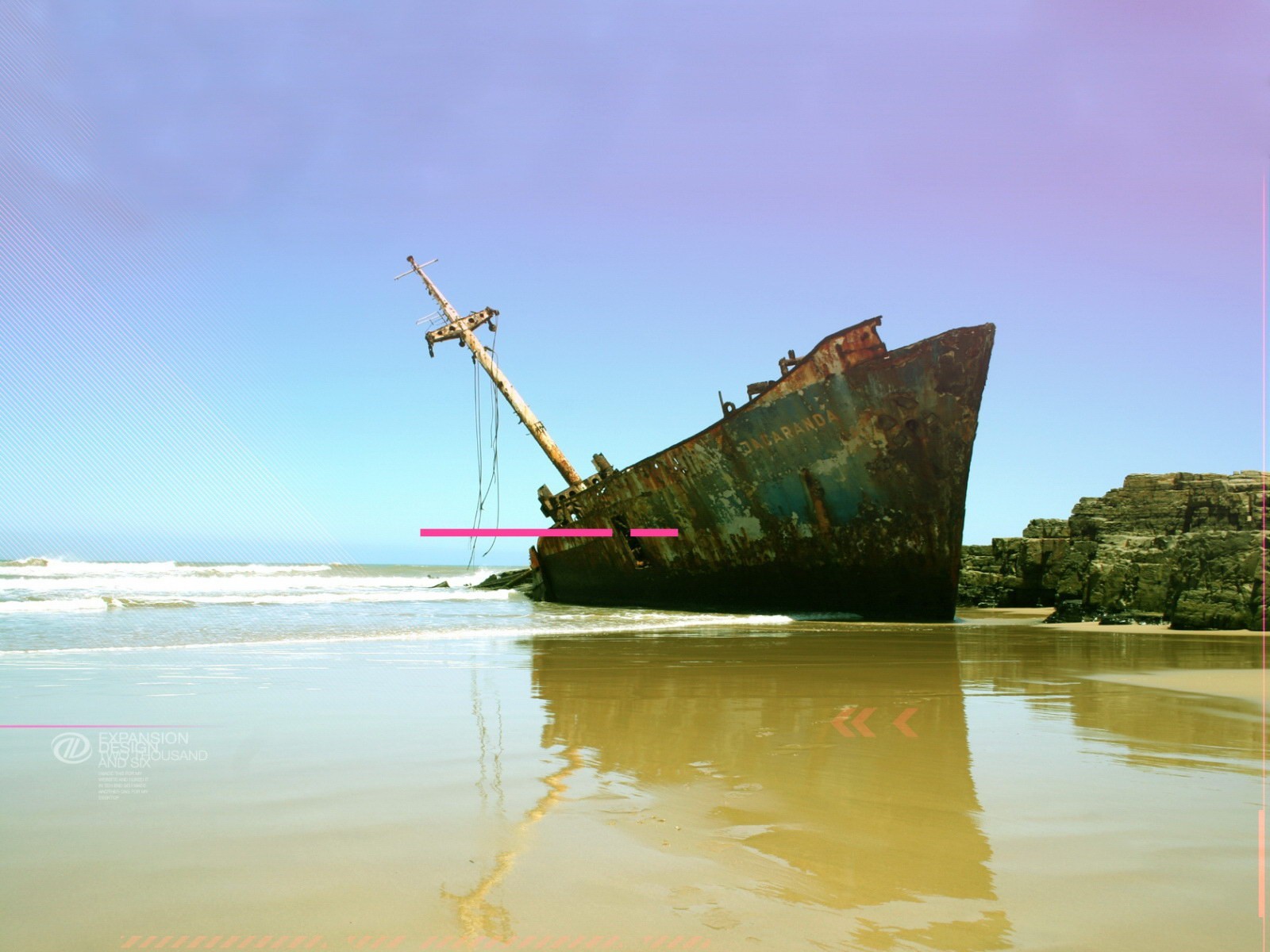 meer sand wasser schiff