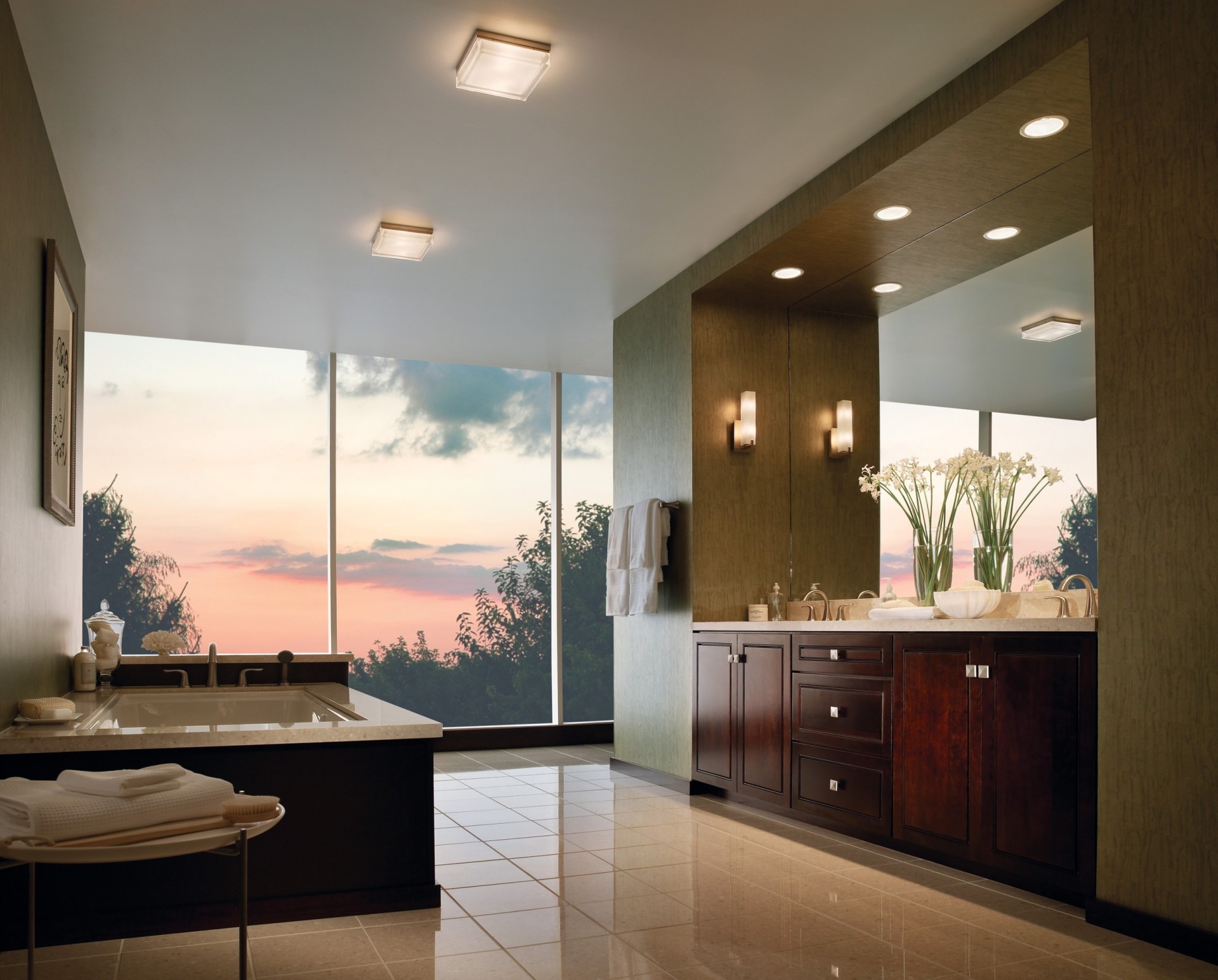 design room house style villa bathroom salon