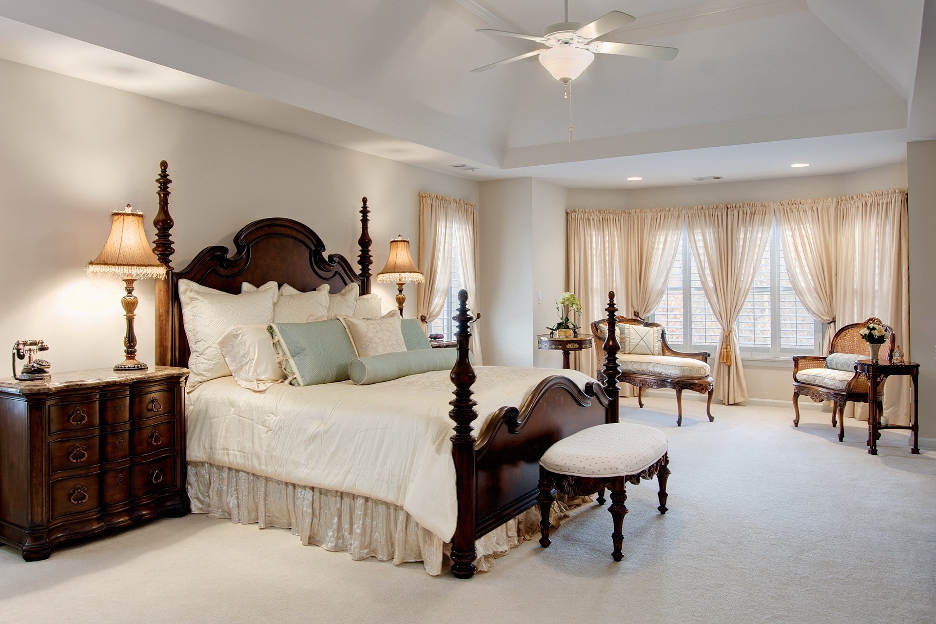 chandelier design bed room ceiling salon bedroom white