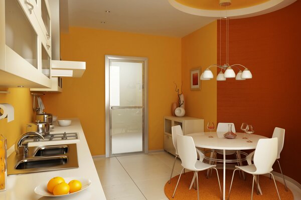 Your orange-style kitchen