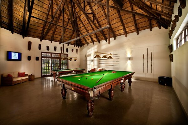 Billiard room