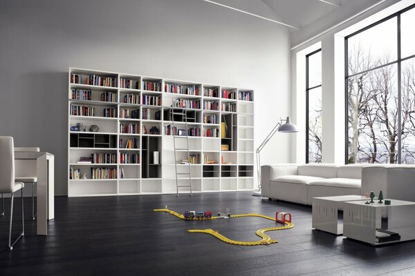 Design of a modern bookcase