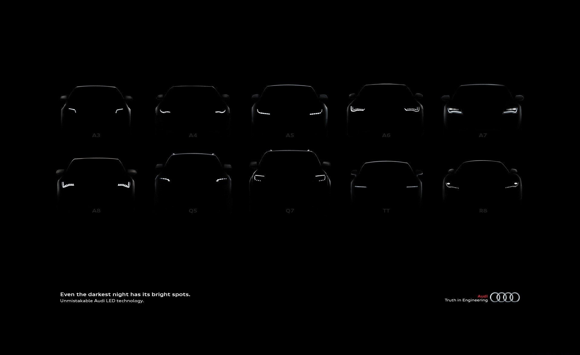 audi черный фон модельный ряд машины ауди