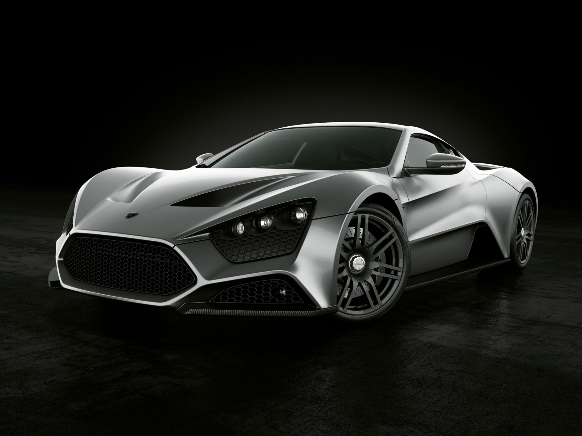 coches coche maquinaria máquina zenvo gris zenvo st1