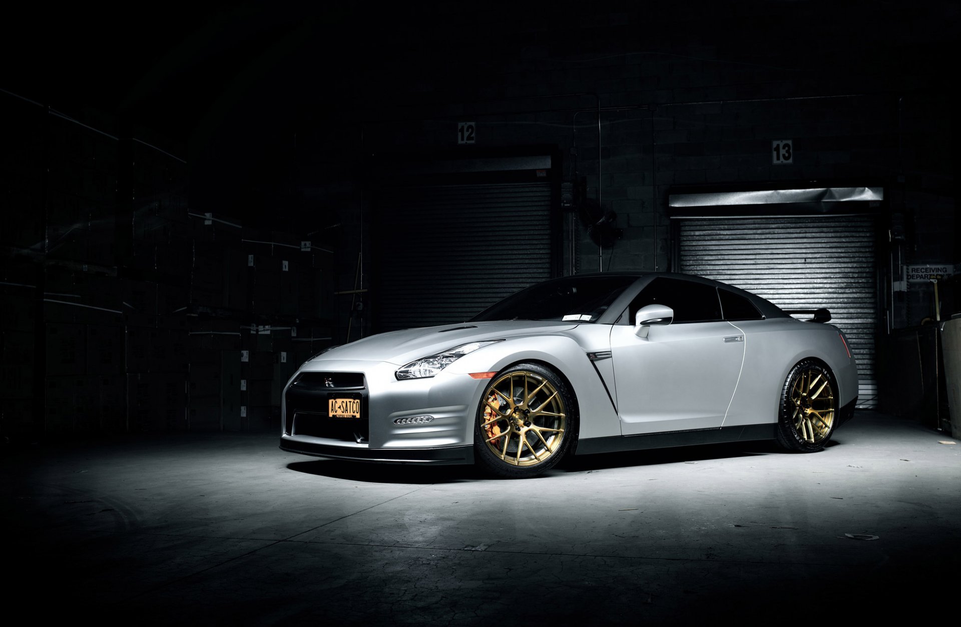 nissan gt-r ниссан тюнинг гараж автообои гтп