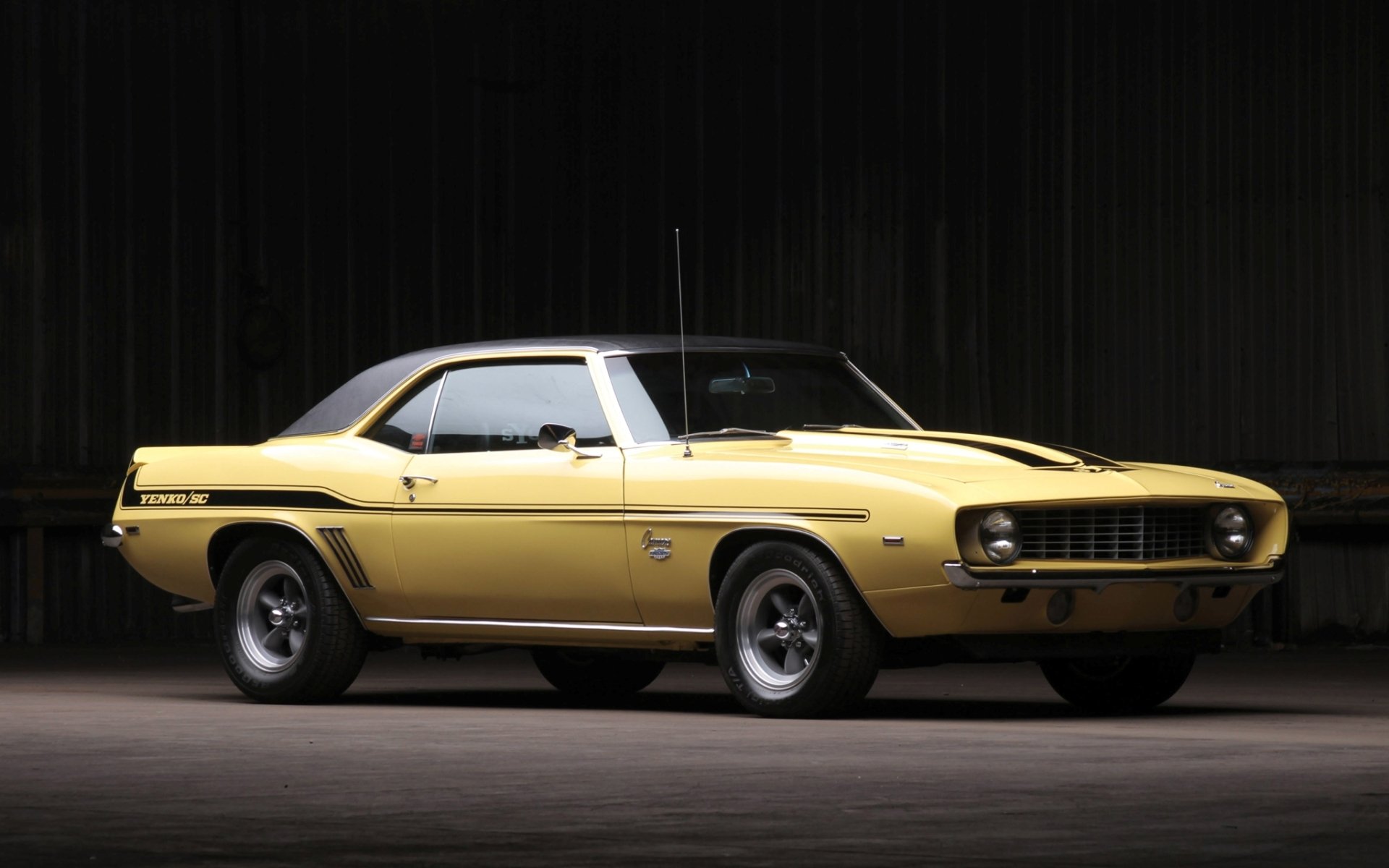 chevrolet camaro yenko sc 1969 chevrolet camaro frente coche del músculo coche del músculo fondo