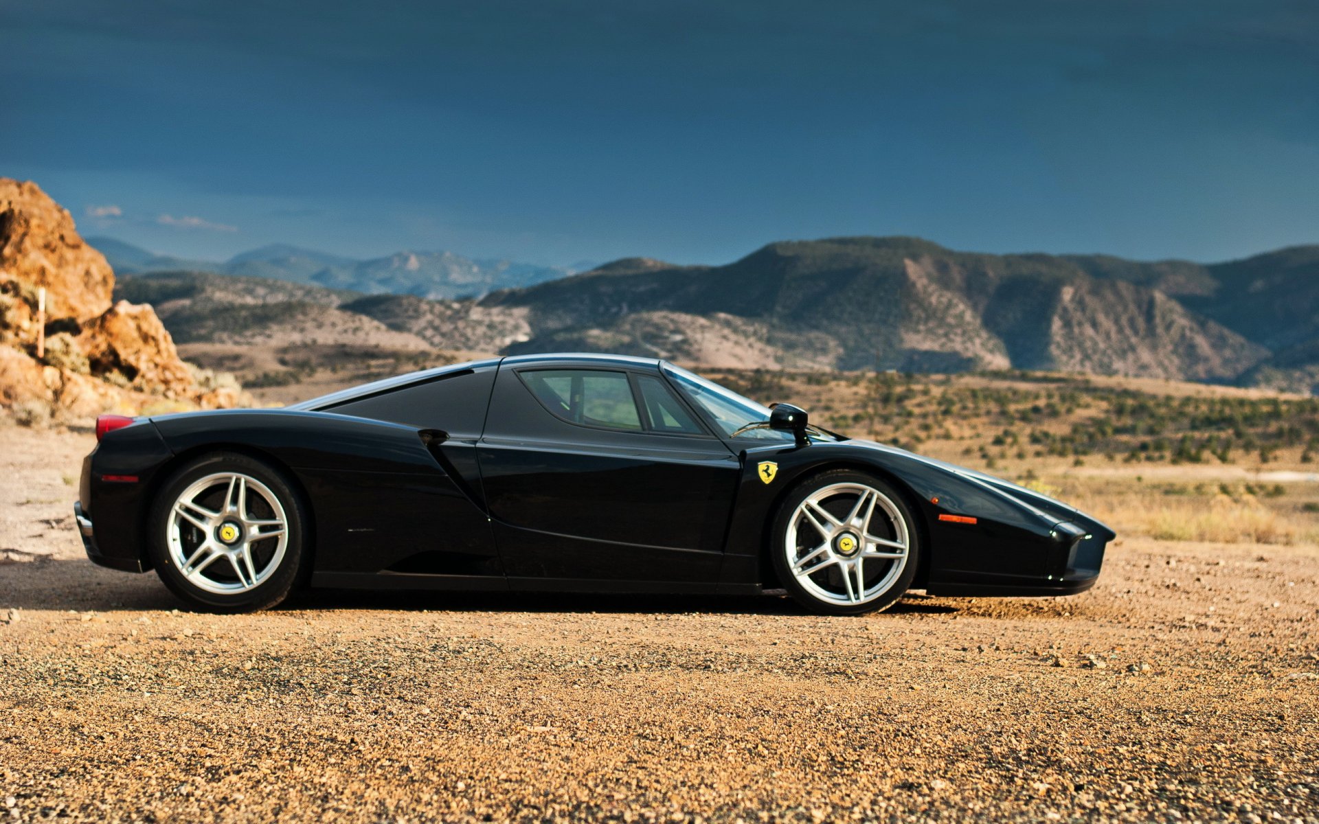 ferrari enzo supersportwagen ferrari enzo auto schwarz