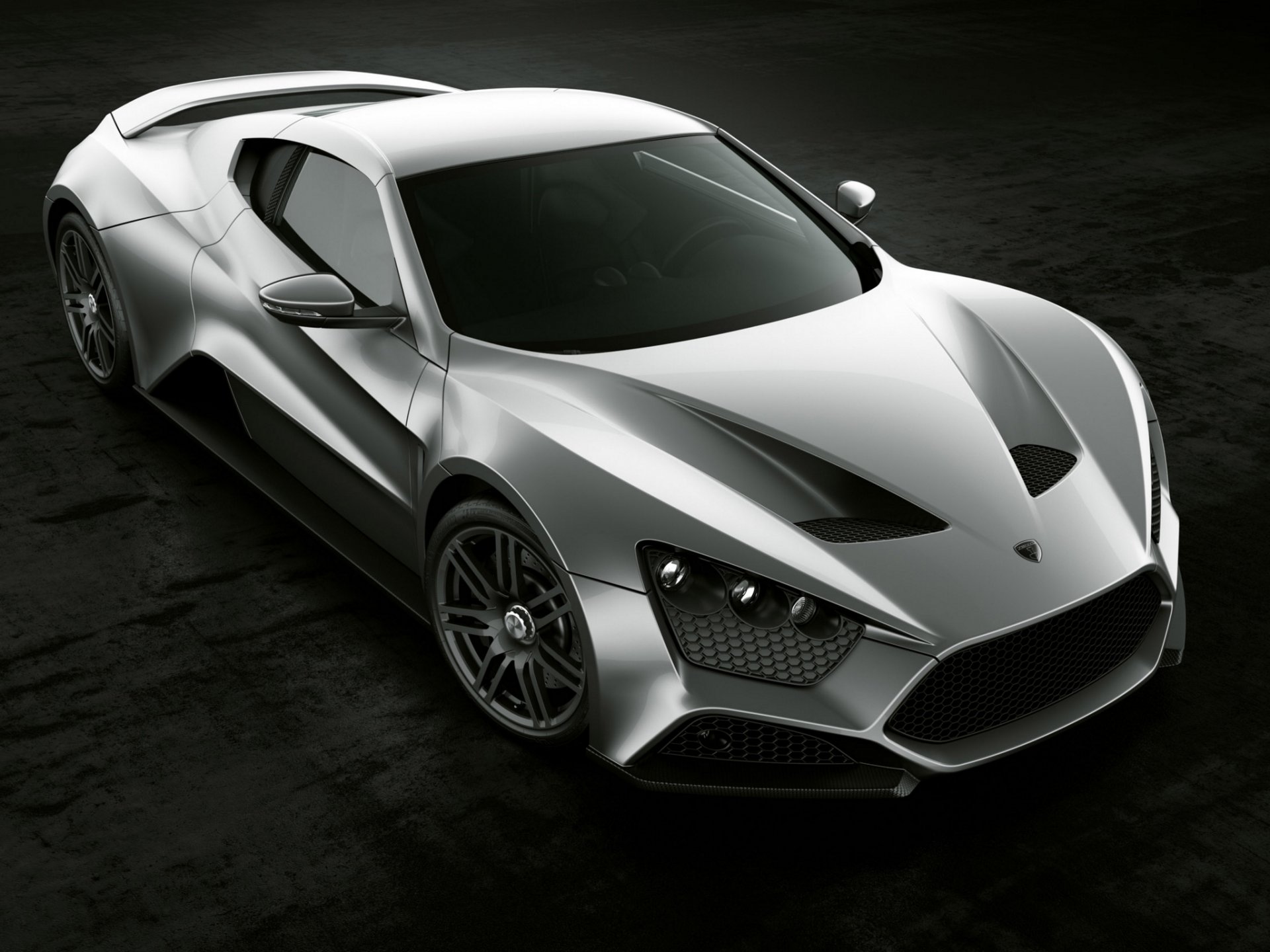 zenvo st1 auto macchina zenvo grigio