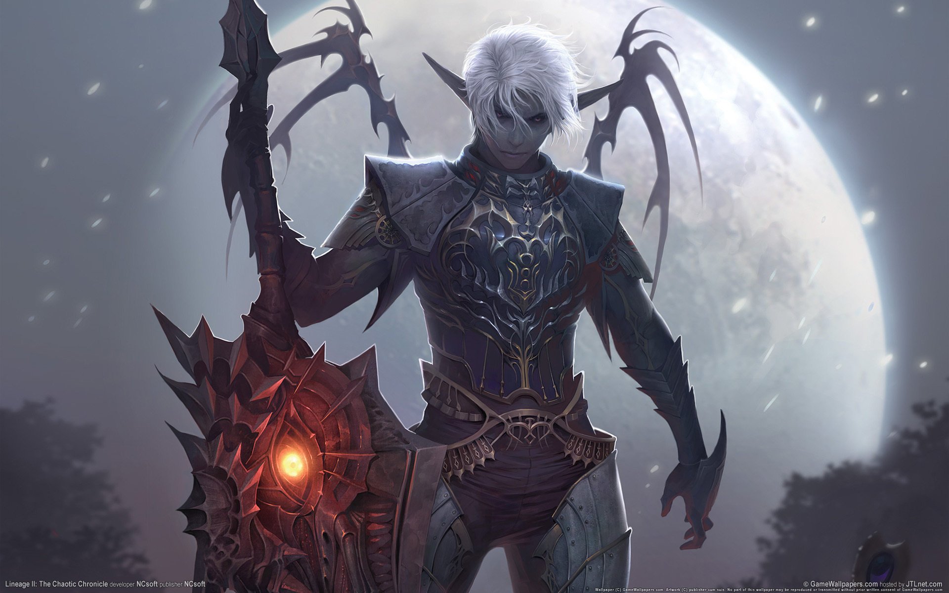 lineage 2 la2 la2 lineage ii zarich luna ruler dark elf