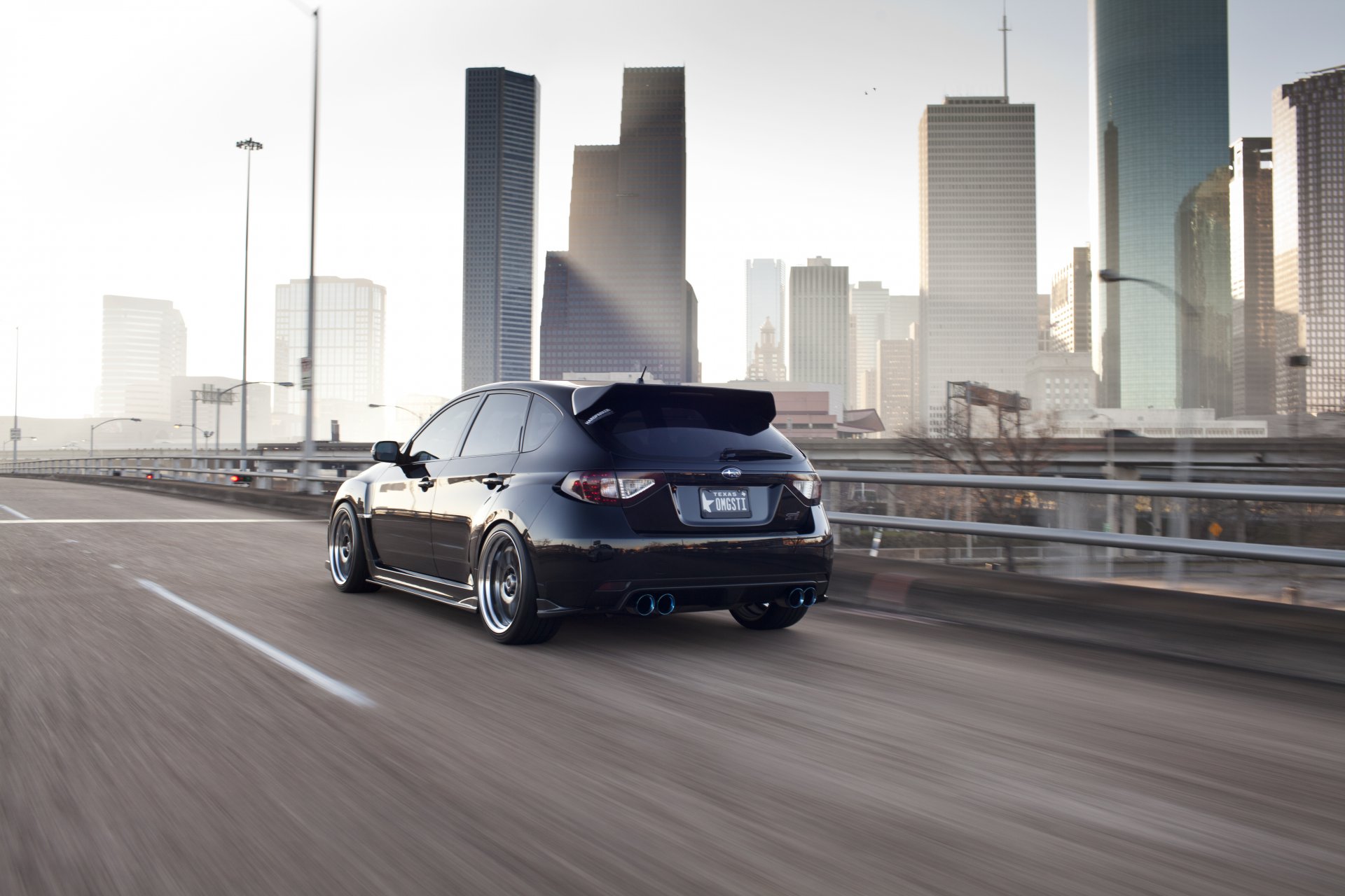 ubaru sti black houston speed town