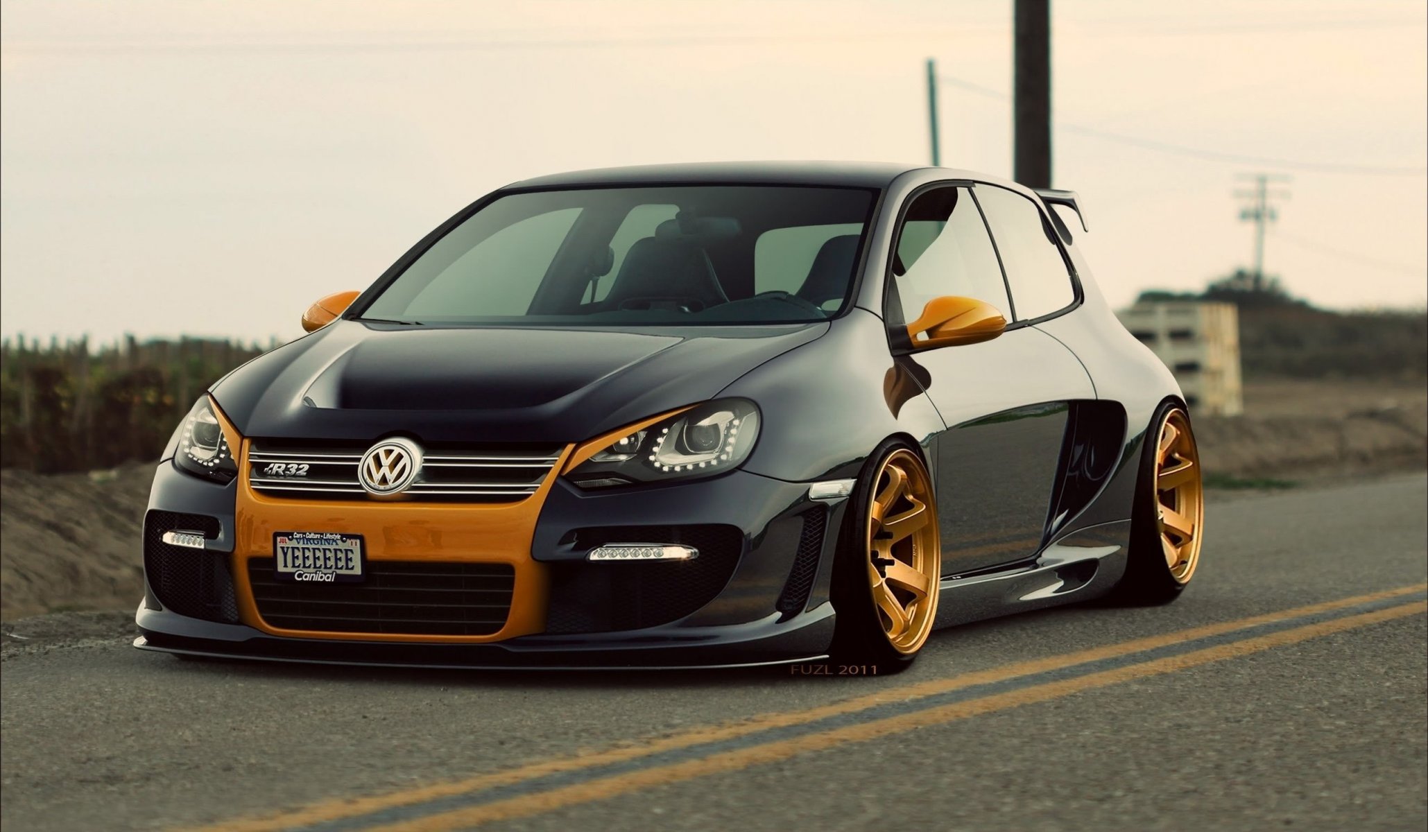 volkswagen golf 6 r32 auto carriola