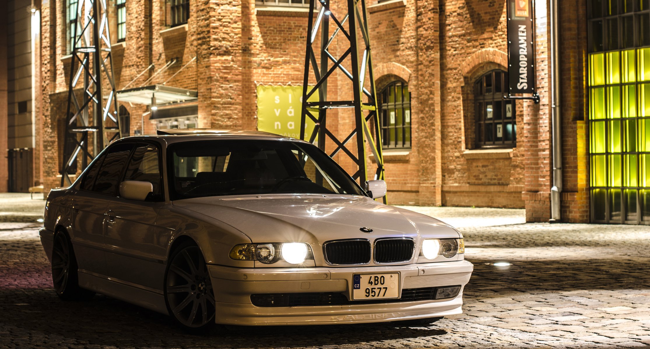 bmw 740 e38 boomer siete blanco