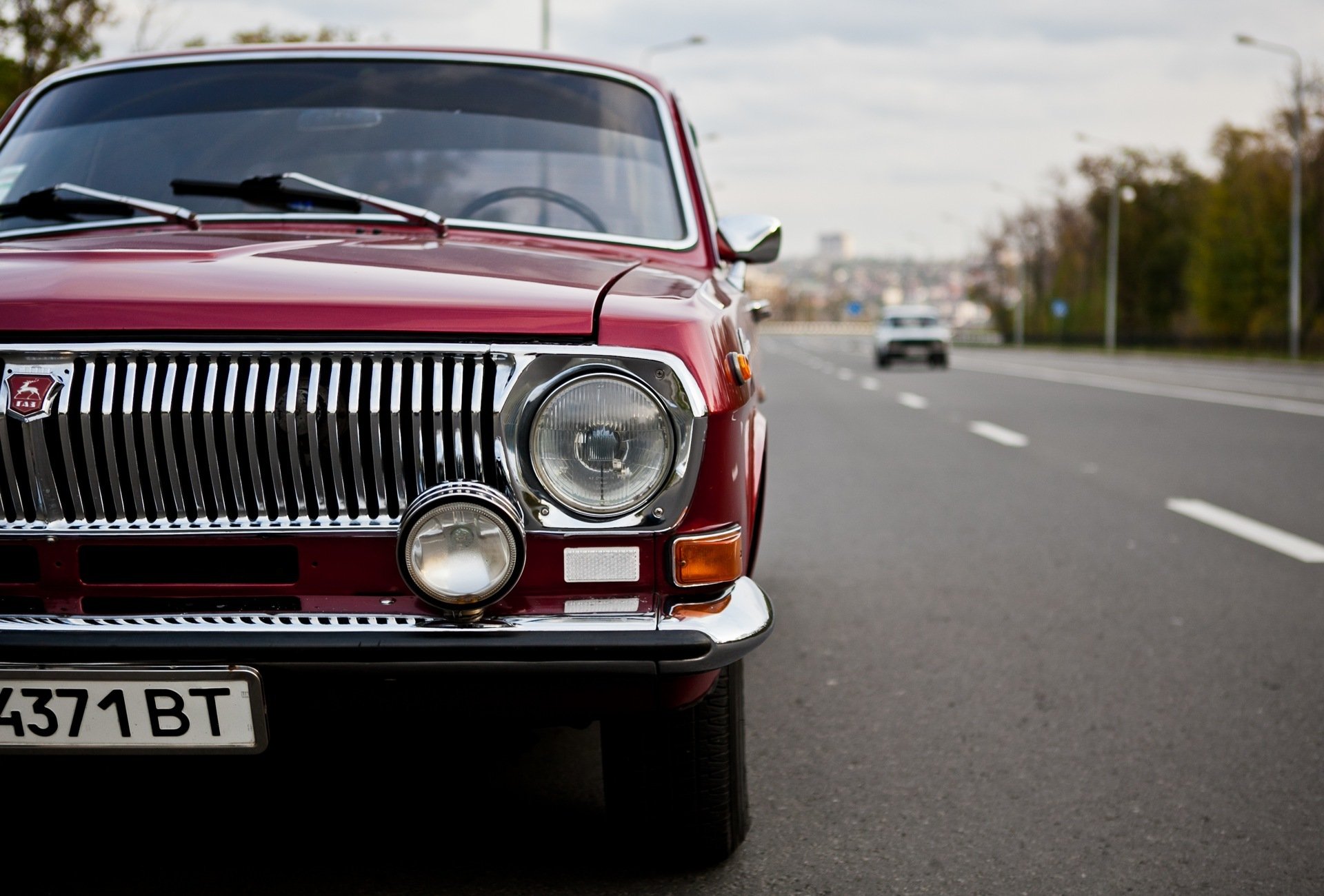 gaz 24 volga gas retro clásico urss leyenda cereza fondo de pantalla fondo