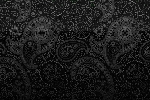 Black texture with patterns on the surface