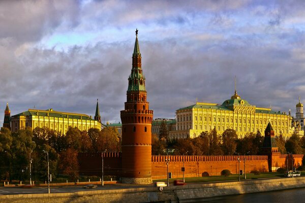 The Moscow Kremlin in Russia