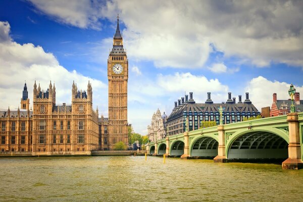 Clock Tower in London