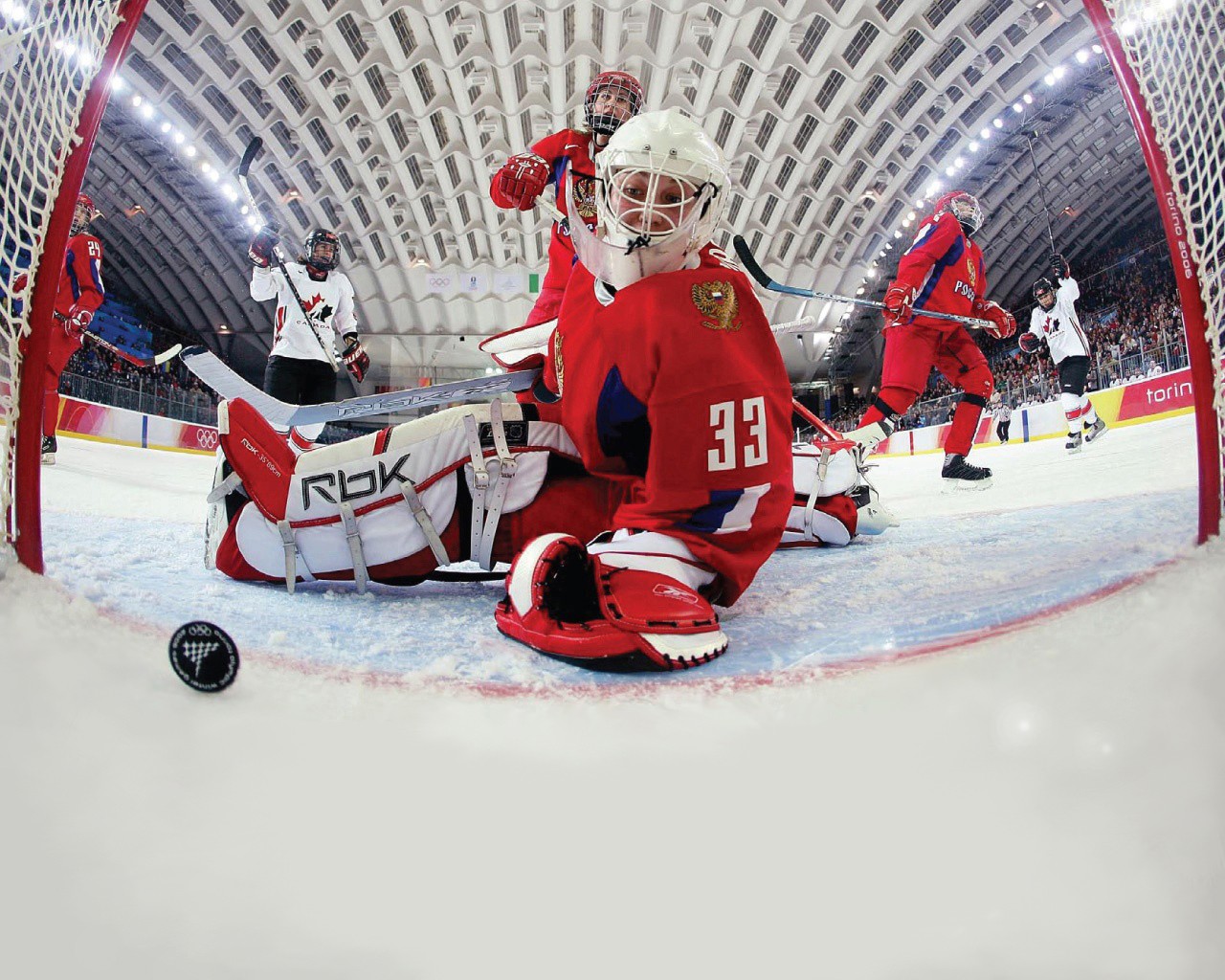 hockey portiere russia canada ghiaccio vancouver 2010