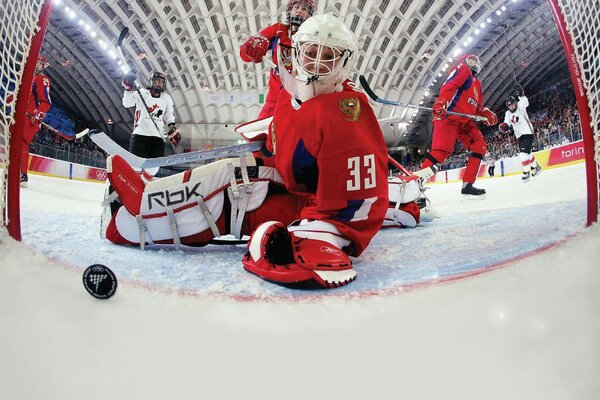 Eishockey, Russland-Kanada in Vancouver