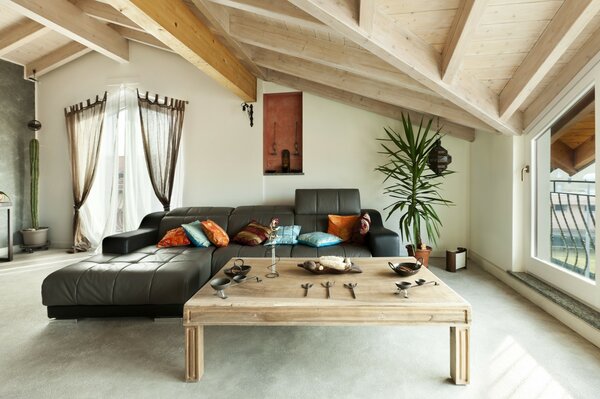 Stilvolles Wohn-Loft-Design