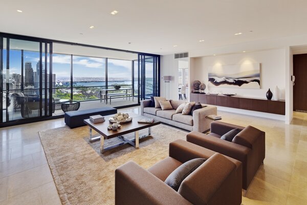 Penthouse avec vue sur la mer