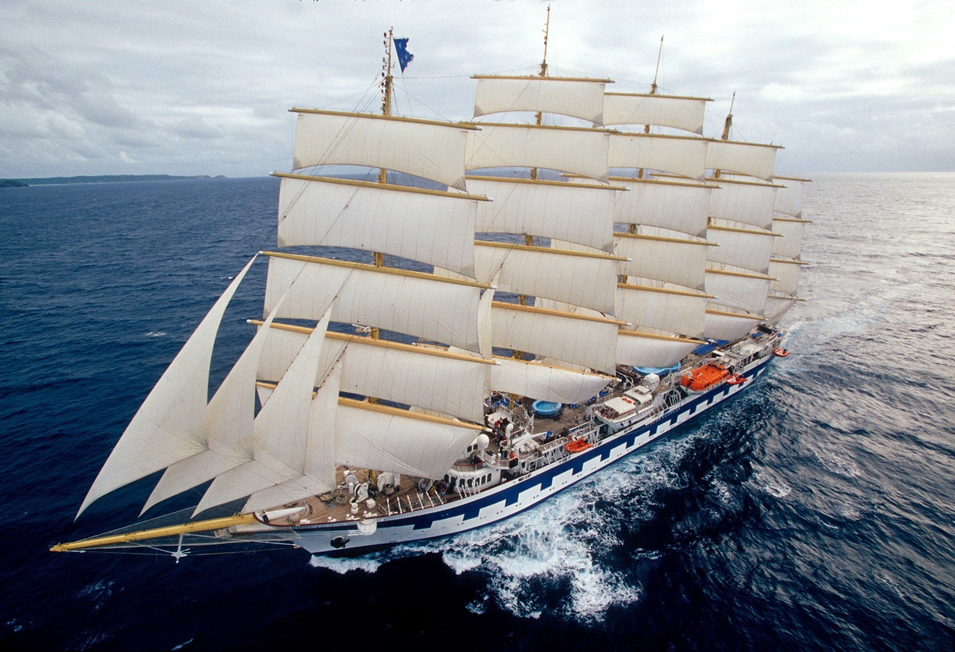 żaglówka morze royal clipper ocean