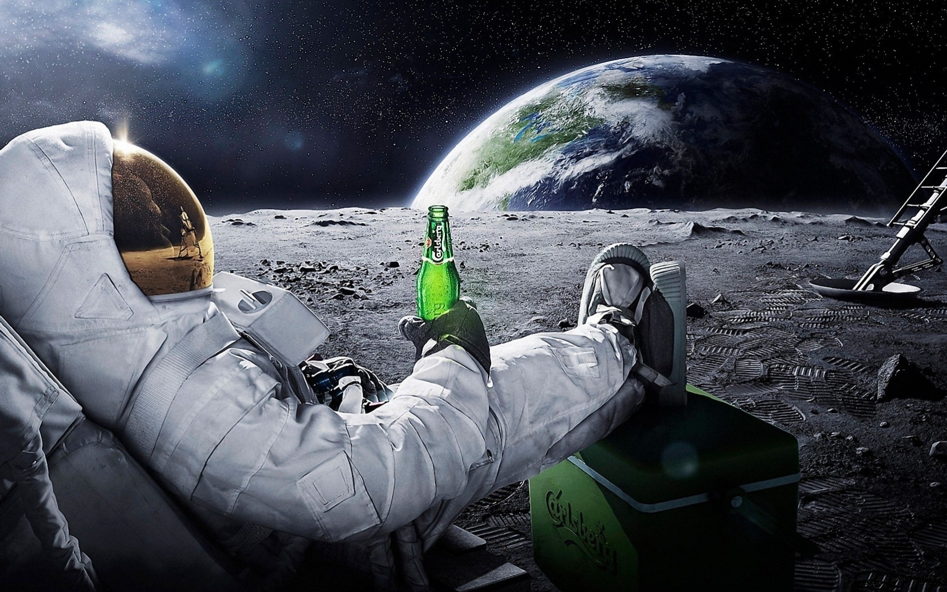 pace beer astronaut moon